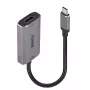 Lindy USB Type C to HDMI 8K60 Converter, 0.11 m, USB Type-C, HDMI, Male, Female, Straight
