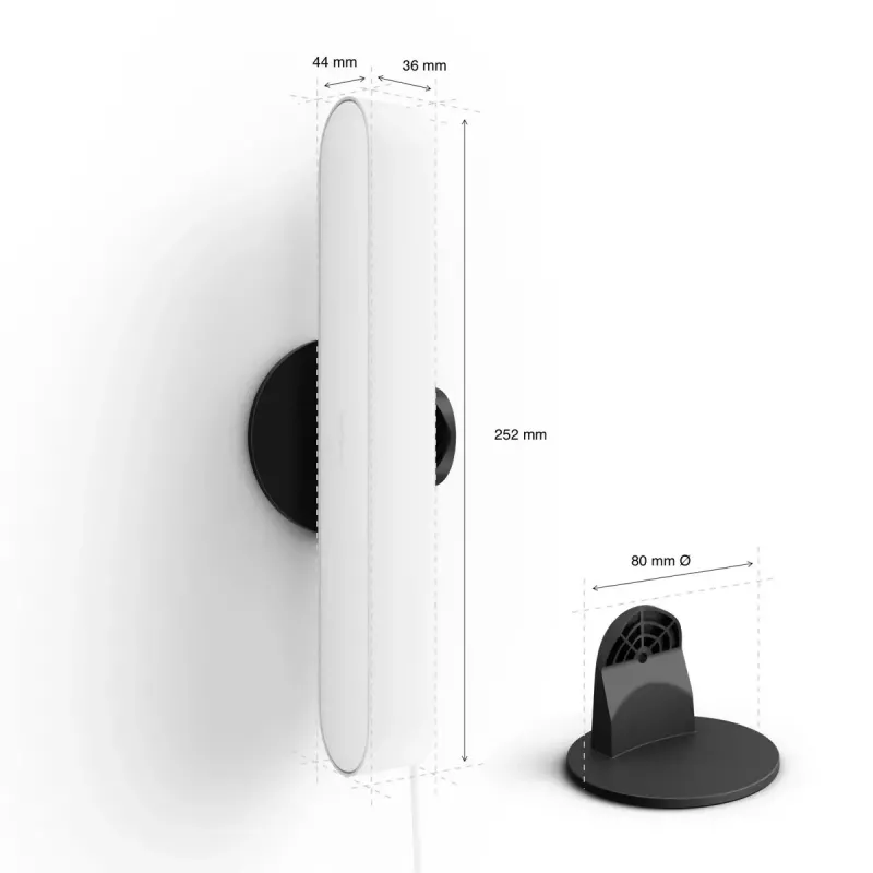 Smart table lamp Philips Hue White and colour ambience Play light bar