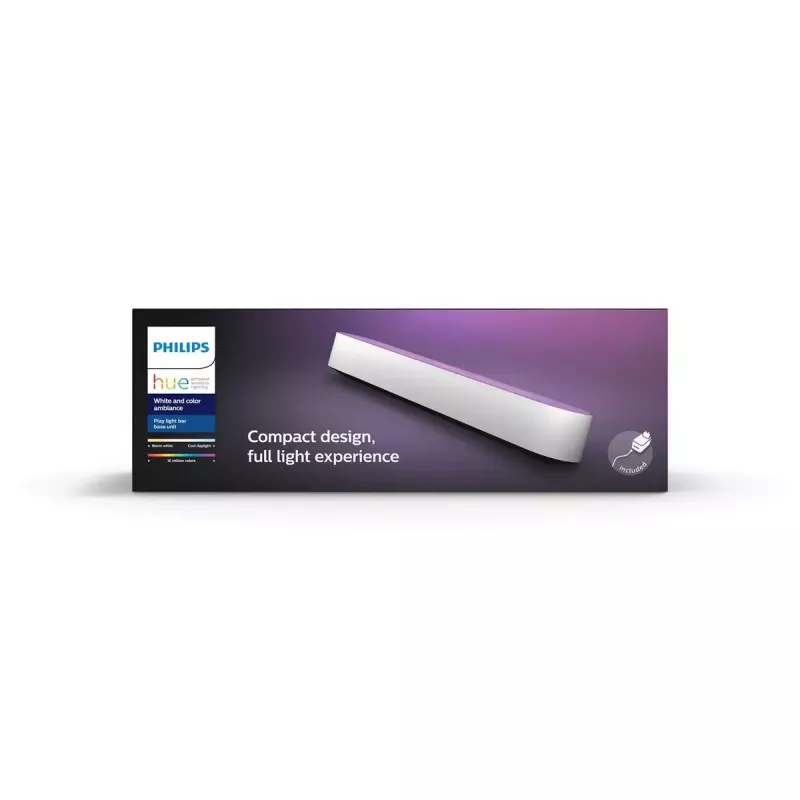 Smart table lamp Philips Hue White and colour ambience Play light bar
