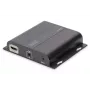 DIGITUS HDMI Extender 4K over IP, Receiver Unit over network cable (CAT 5/5e/6/7), 4K2K/30Hz, black