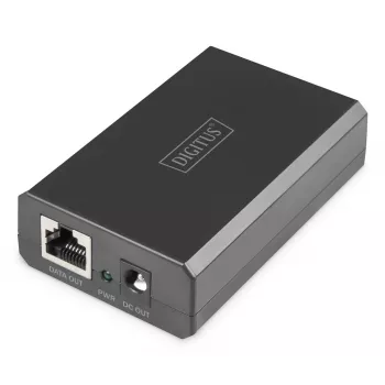 DIGITUS Gigabit Ethernet PoE Splitter 802.3af/at/bt Output: 12V/4.25A 24V/2.125A 51W
