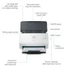 HP Scanjet Pro 2000 s2 Sheet-feed Scanner Sheet-fed scanner 600 x 600 DPI A4 Black, White