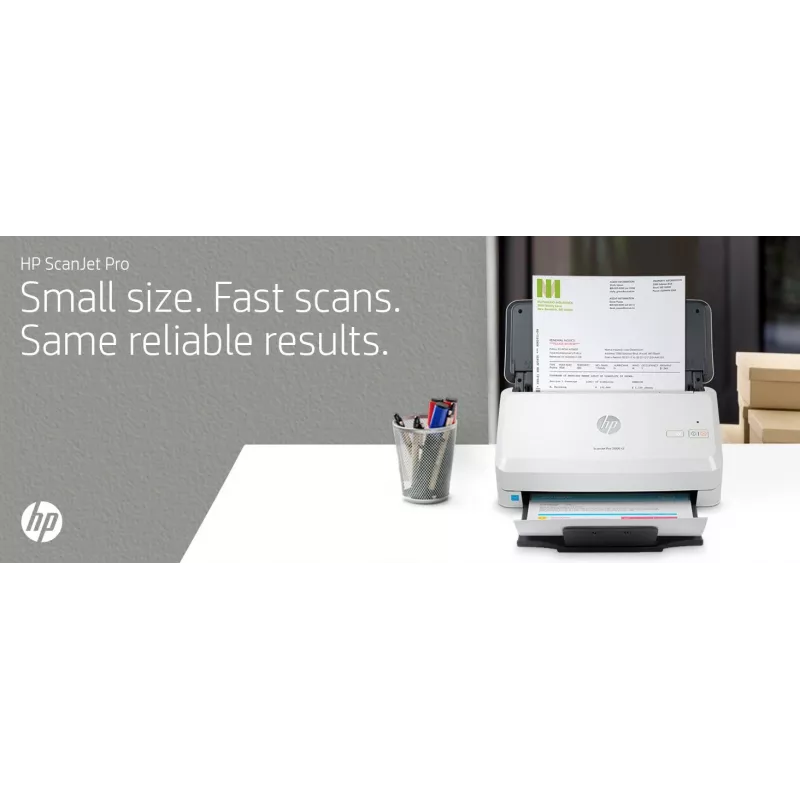 HP Scanjet Pro 2000 s2 Sheet-feed Scanner Sheet-fed scanner 600 x 600 DPI A4 Black, White