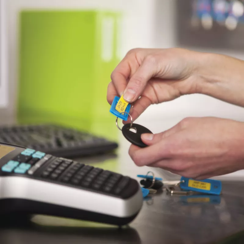 DYMO LabelManager 420P Label Maker | High Performance Rechargeable Portable Label Printer | Computer Connection | Print BarcodesLogos & Graphics