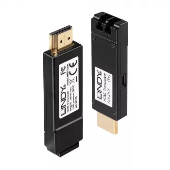 AV transmitter & receiver Lindy 300m Fibre Optic HDMI 4K30 Extender