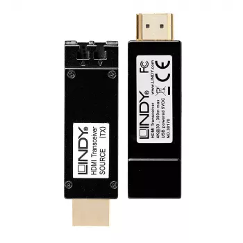 AV transmitter & receiver Lindy 300m Fibre Optic HDMI 4K30 Extender