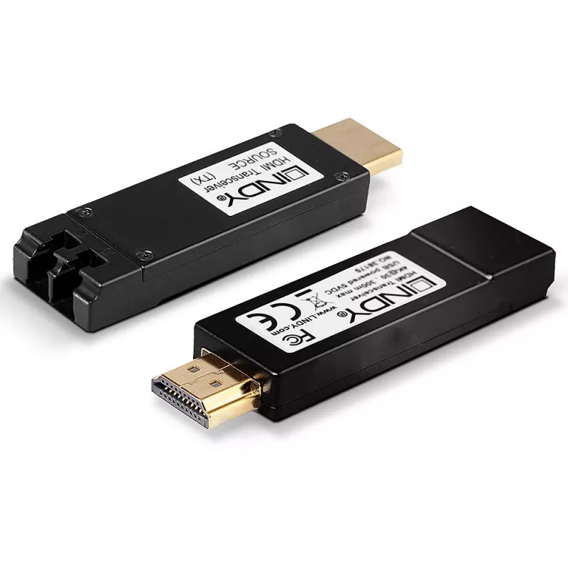 AV transmitter & receiver Lindy 300m Fibre Optic HDMI 4K30 Extender