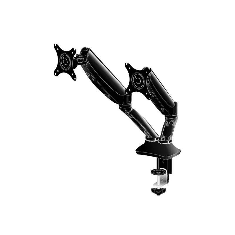 iiyama DS3002C-B1 monitor mount / stand 68.6 cm (27 inch) Desk Black