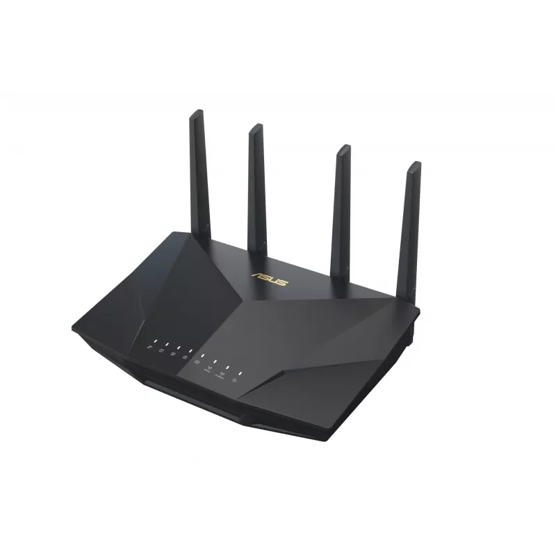ASUS RT-AX5400 wireless router Gigabit Ethernet Dual-band (2.4 GHz / 5 GHz) Black