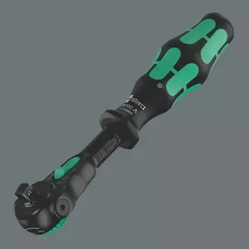 Wrench Ratchet Wera 05135880001 1 pc Black Green