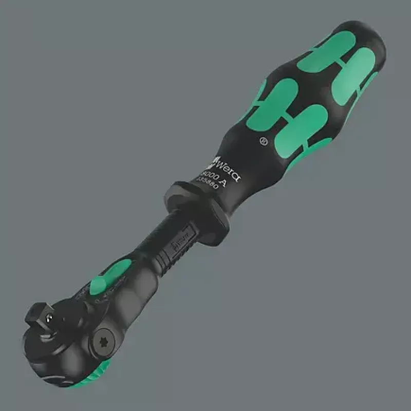 Wrench Ratchet Wera 05135880001 1 pc Black Green