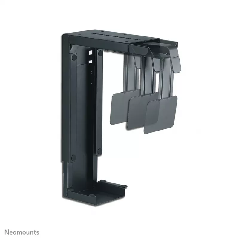 Neomounts CPU-D100BLACK CPU holder - max 30 kg - universal, Desk-mounted CPU holder, 30 kg, Black, Steel, Taiwan, 220 mm