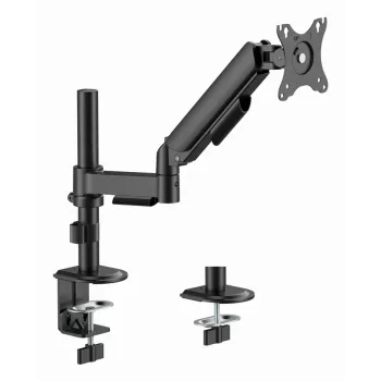 GEMBIRD Adjustable Desk Display Mounting Arm, 17-32 in Black