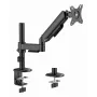 GEMBIRD Adjustable Desk Display Mounting Arm, 17-32 in Black