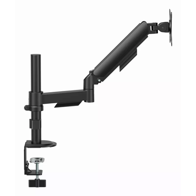 GEMBIRD Adjustable Desk Display Mounting Arm, 17-32 in Black