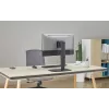 Gembird MS-D1ST-02 height-adjustable full-motion monitor desk stand, 17-32 inch, 8 kg, black