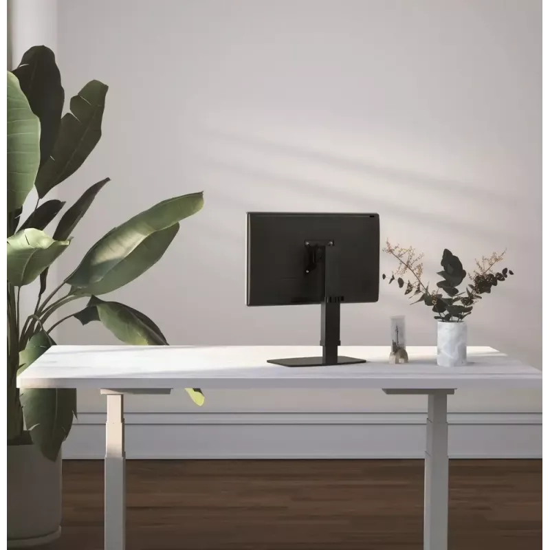 Gembird MS-D1ST-02 height-adjustable full-motion monitor desk stand, 17-32 inch, 8 kg, black