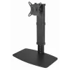 Gembird MS-D1ST-02 height-adjustable full-motion monitor desk stand, 17-32 inch, 8 kg, black