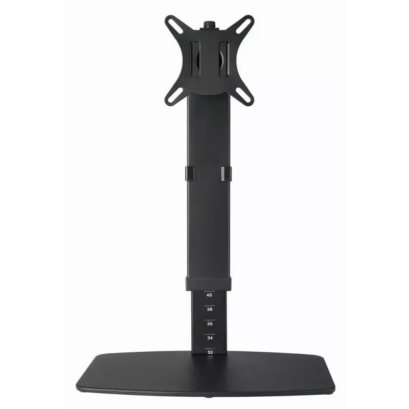 Gembird MS-D1ST-02 height-adjustable full-motion monitor desk stand, 17-32 inch, 8 kg, black