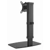 Gembird MS-D1ST-02 height-adjustable full-motion monitor desk stand, 17-32 inch, 8 kg, black