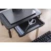 Gembird MS-TABLE-D-01 adjustable monitor stand with drawer