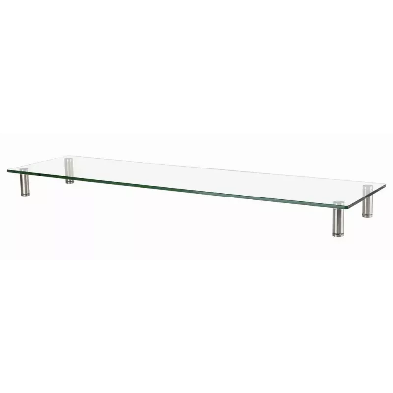 Gembird MS-TABLE-GL-01 glass monitor stand, XL