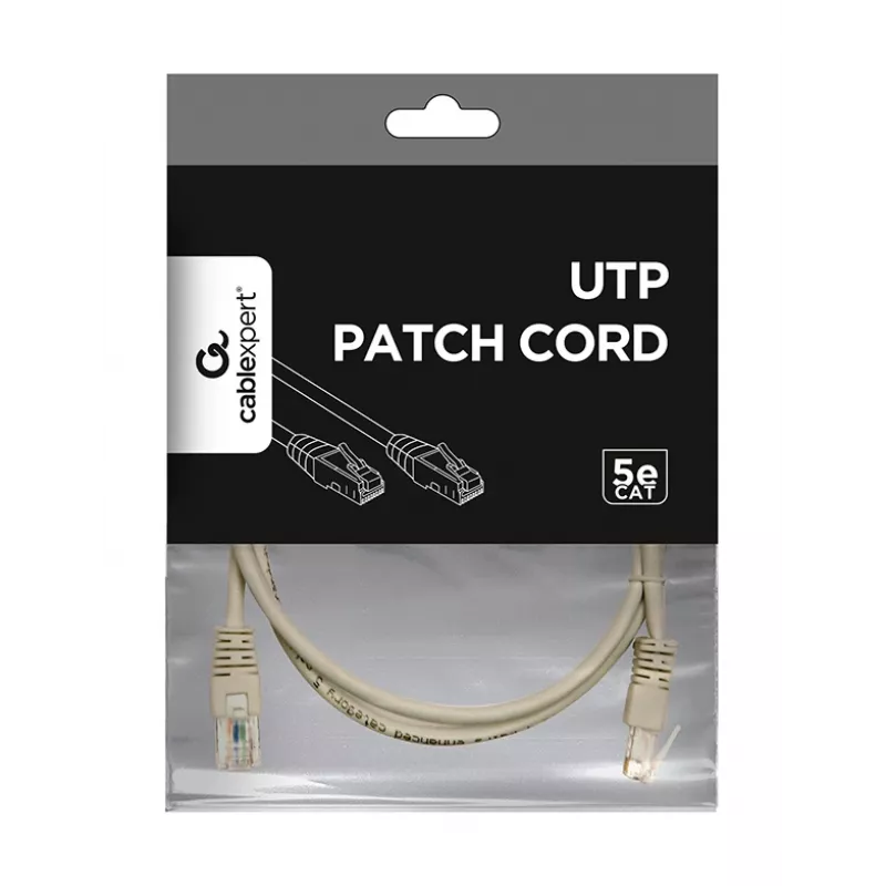 GEMBIRD Patch Cable - Cat 5e - UTP - 50cm - Grey