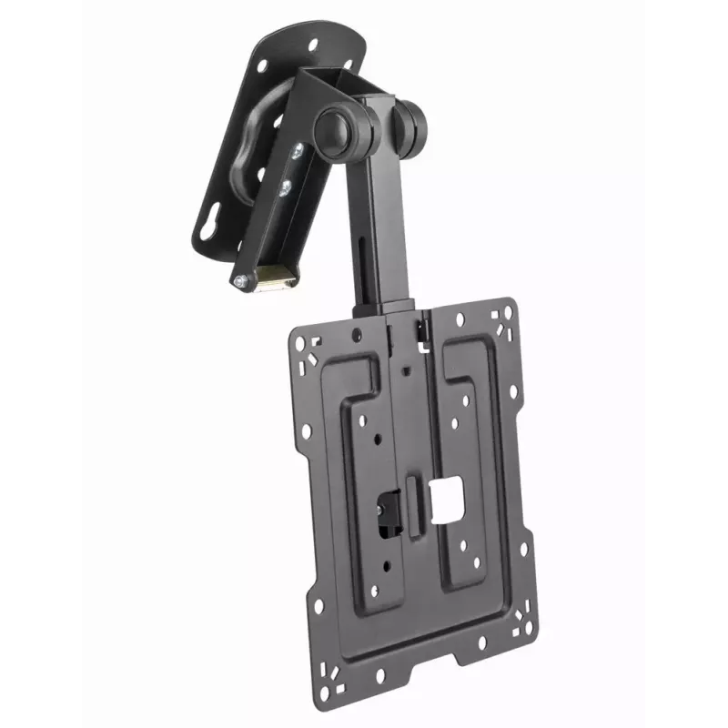Ceiling TV mount GEMBIRD CM-43ST-01 full-motion for 19–43 inch TVs, steel, tilt 0–90°, swivel ±45°, VESA 75x75–200x200, max 20 kg, black