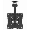 Ceiling TV mount GEMBIRD CM-43ST-01 full-motion for 19–43 inch TVs, steel, tilt 0–90°, swivel ±45°, VESA 75x75–200x200, max 20 kg, black