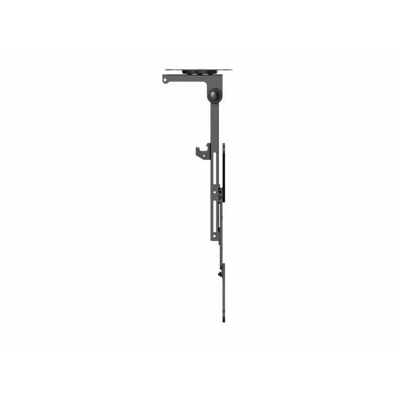 Ceiling TV mount GEMBIRD CM-55ST-01 — full-motion ceiling mount for 23–55 inch (75x75–400x400 VESA), max 20 kg, black