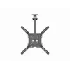 Ceiling TV mount GEMBIRD CM-55ST-01 — full-motion ceiling mount for 23–55 inch (75x75–400x400 VESA), max 20 kg, black