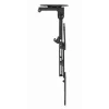Ceiling TV mount GEMBIRD CM-55ST-01 — full-motion ceiling mount for 23–55 inch (75x75–400x400 VESA), max 20 kg, black
