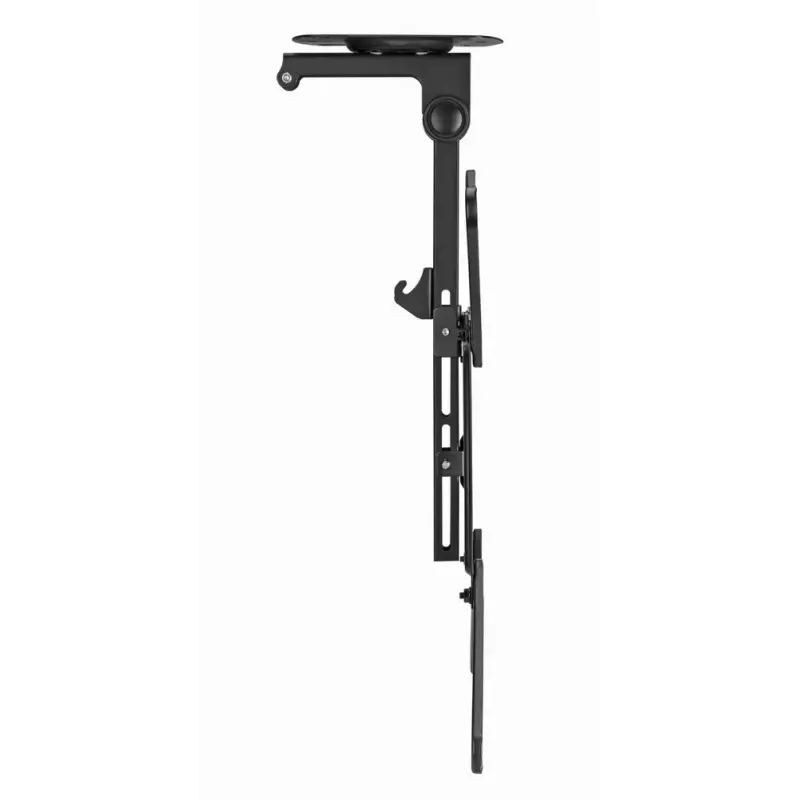 Ceiling TV mount GEMBIRD CM-55ST-01 — full-motion ceiling mount for 23–55 inch (75x75–400x400 VESA), max 20 kg, black
