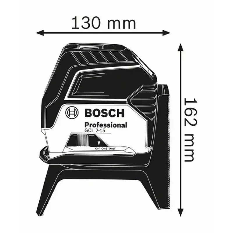 Bosch GCL 2-15 Line/Point level 15 m 650 nm (