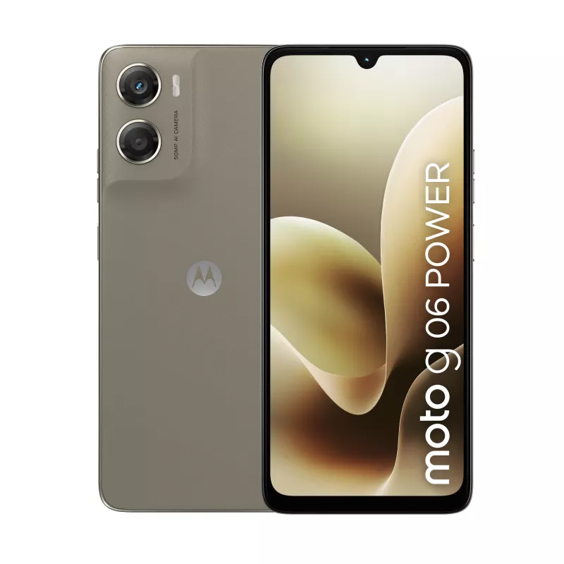 Motorola moto g06 power 17.5 cm (6.88 inch) Dual SIM Android 15 4G USB Type-C 4 GB 64 GB 7000 mAh Khaki
