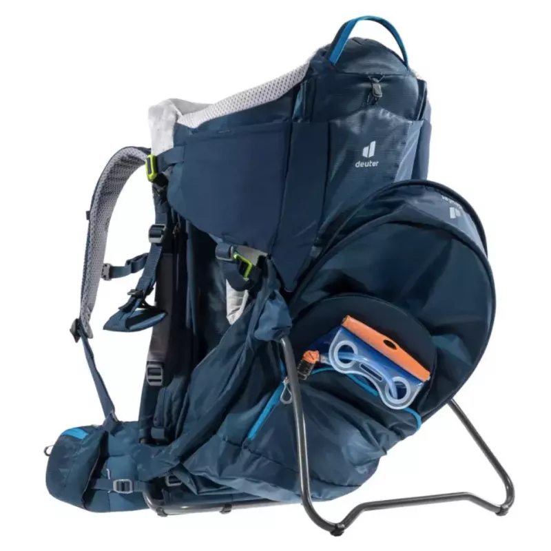 Baby carrier backpack DEUTER Kid Comfort Polyamide Blue, max load 22 kg, weight 3.23 kg, dimensions 72×43×34 cm