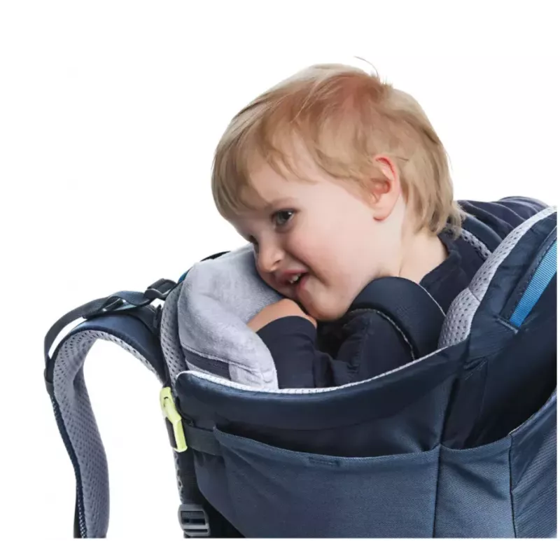 Baby carrier backpack DEUTER Kid Comfort Polyamide Blue, max load 22 kg, weight 3.23 kg, dimensions 72×43×34 cm