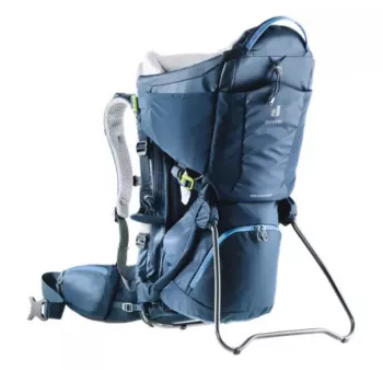 Baby carrier backpack DEUTER Kid Comfort Polyamide Blue, max load 22 kg, weight 3.23 kg, dimensions 72×43×34 cm