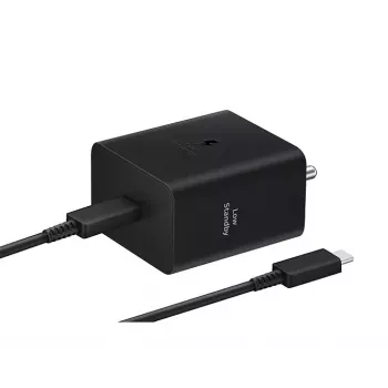 Wall charger Samsung EP-T4511 45W USB‑C PD 3.0, 100–240V, Black, for smartphone and tablet