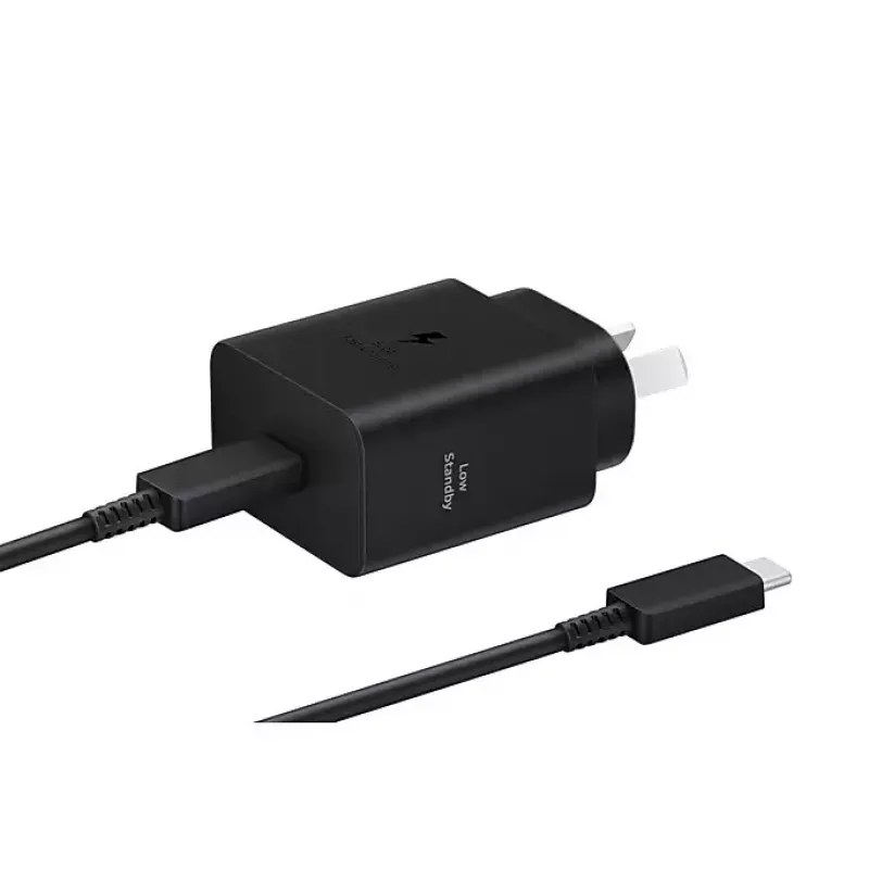 Wall charger Samsung EP-T4511 45W USB‑C PD 3.0, 100–240V, Black, for smartphone and tablet