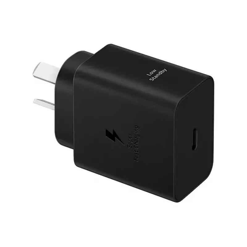 Wall charger Samsung EP-T4511 45W USB‑C PD 3.0, 100–240V, Black, for smartphone and tablet