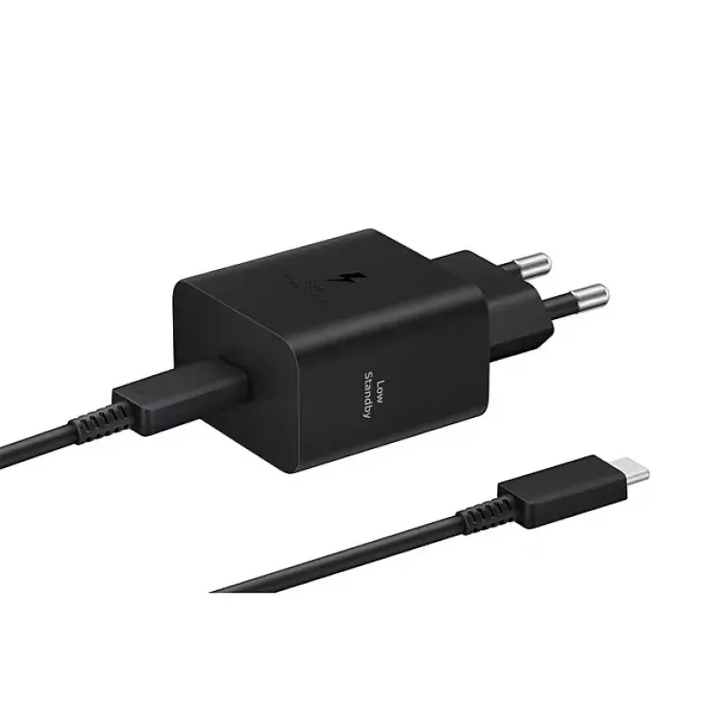 Wall charger Samsung EP-T4511 45W USB‑C PD 3.0, 100–240V, Black, for smartphone and tablet