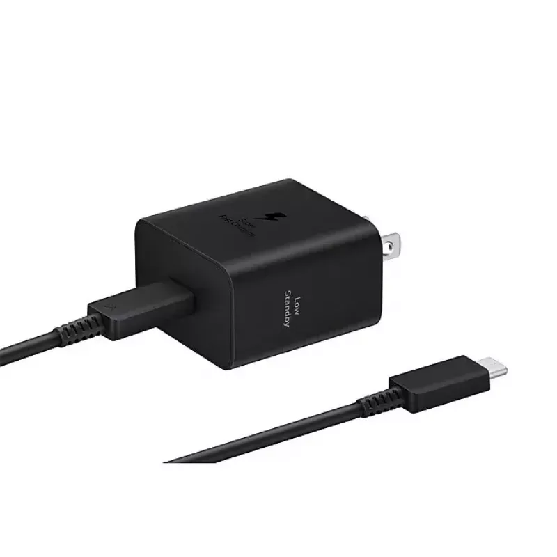 Wall charger Samsung EP-T4511 45W USB‑C PD 3.0, 100–240V, Black, for smartphone and tablet
