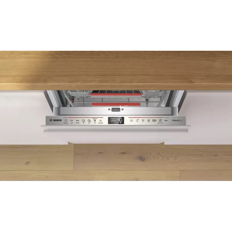 Built-in dishwasher Bosch Serie 6 SPV6EMX09E, Slimline 45 cm, 10 place settings, 6 programs, 44 dB, Energy class B