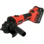 Angle grinder YATO YT-828295, cordless 18 V, brushless, 125 mm disc, 2x 4 Ah Li-Ion batteries, 1.26 kg
