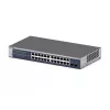 NETGEAR GS724Tv6 Managed L2+/L3 Gigabit Ethernet (10/100/1000) 1U Blue, Grey