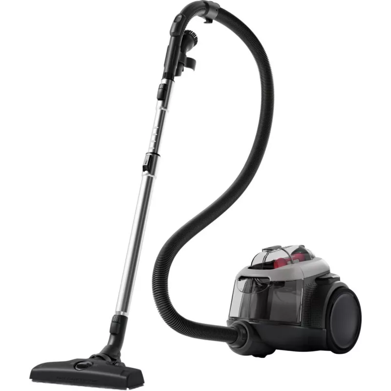 Vacuum cleaner Electrolux EL61A4UG, bagless dry vacuum, 700 W max, 170 W suction, 9 m cable, 12 m radius, grey
