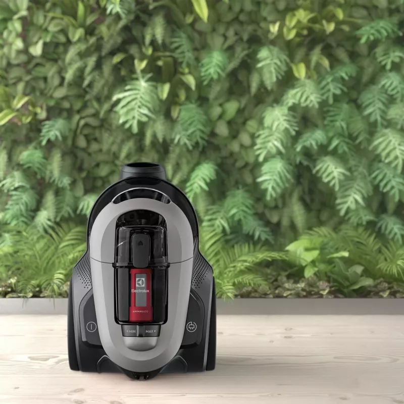 Vacuum cleaner Electrolux EL61A4UG, bagless dry vacuum, 700 W max, 170 W suction, 9 m cable, 12 m radius, grey