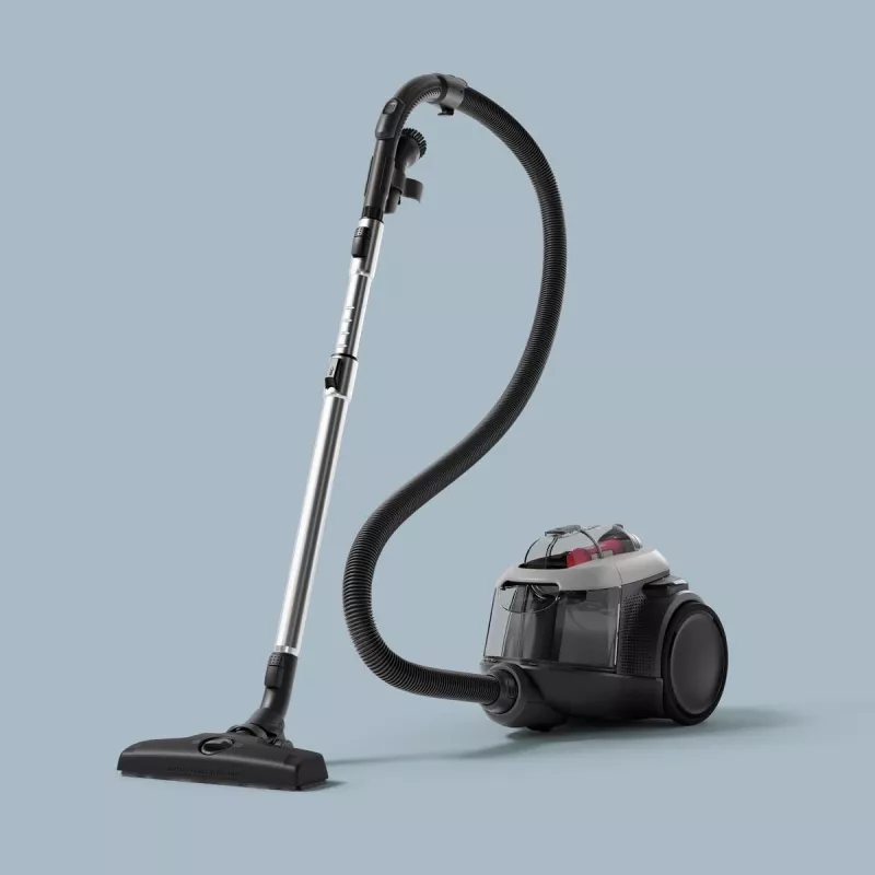 Vacuum cleaner Electrolux EL61A4UG, bagless dry vacuum, 700 W max, 170 W suction, 9 m cable, 12 m radius, grey