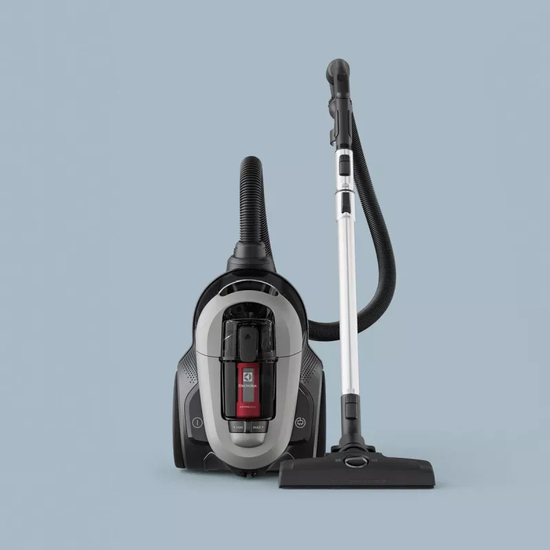 Vacuum cleaner Electrolux EL61A4UG, bagless dry vacuum, 700 W max, 170 W suction, 9 m cable, 12 m radius, grey